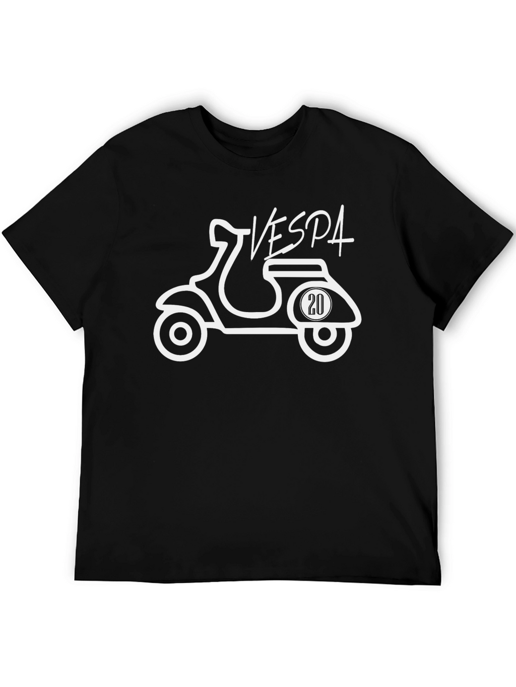 Vespa 20 T-Shirt - Classic Scooter Design