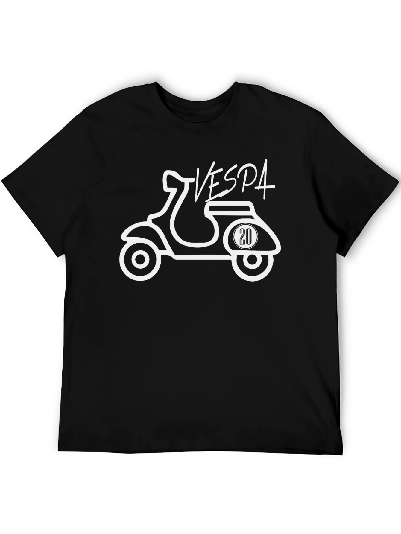Vespa 20 T-Shirt - Classic Scooter Design