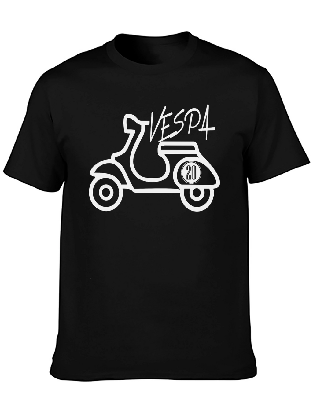 Vespa 20 T-Shirt - Classic Scooter Design