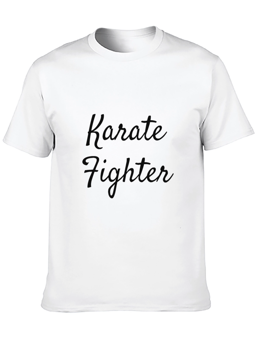 Karate Fighter Black T-Shirt