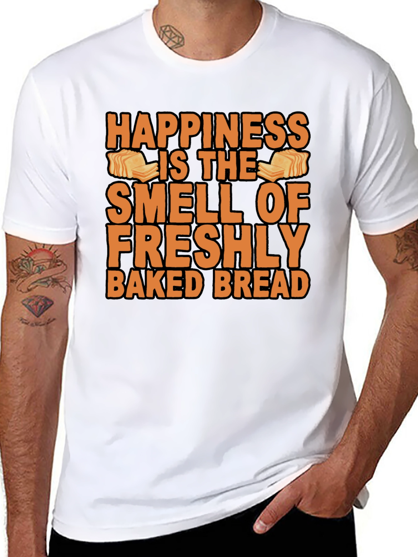 Happiness Fresh Baked Bread T-Shirt