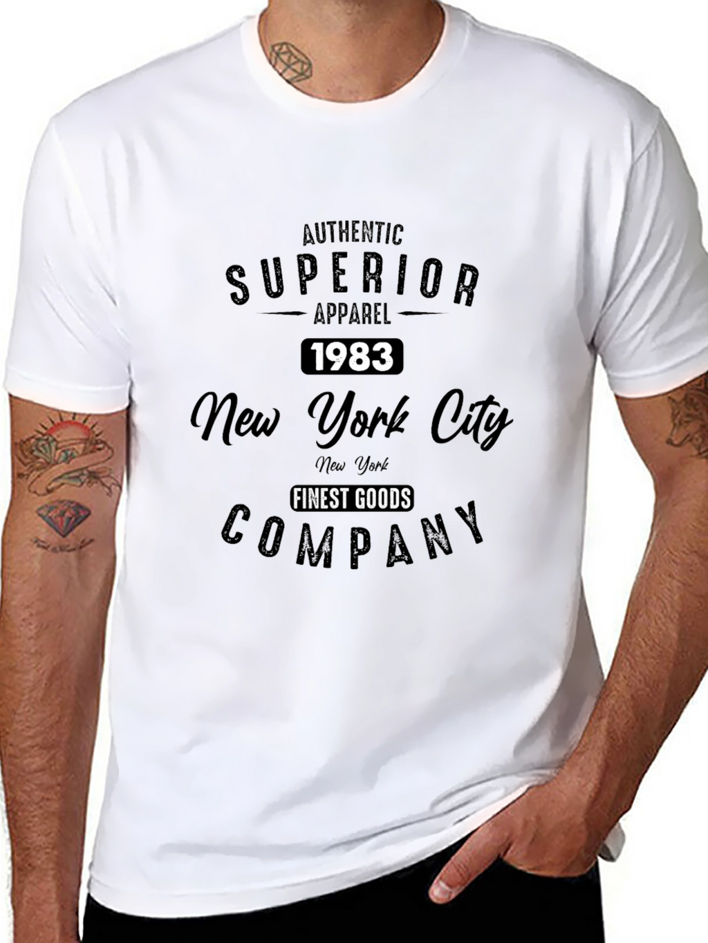 Superior Apparel 1983 Graphic T-Shirt