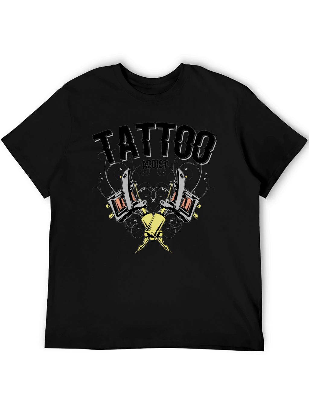 Tattoo Addict Black T-Shirt