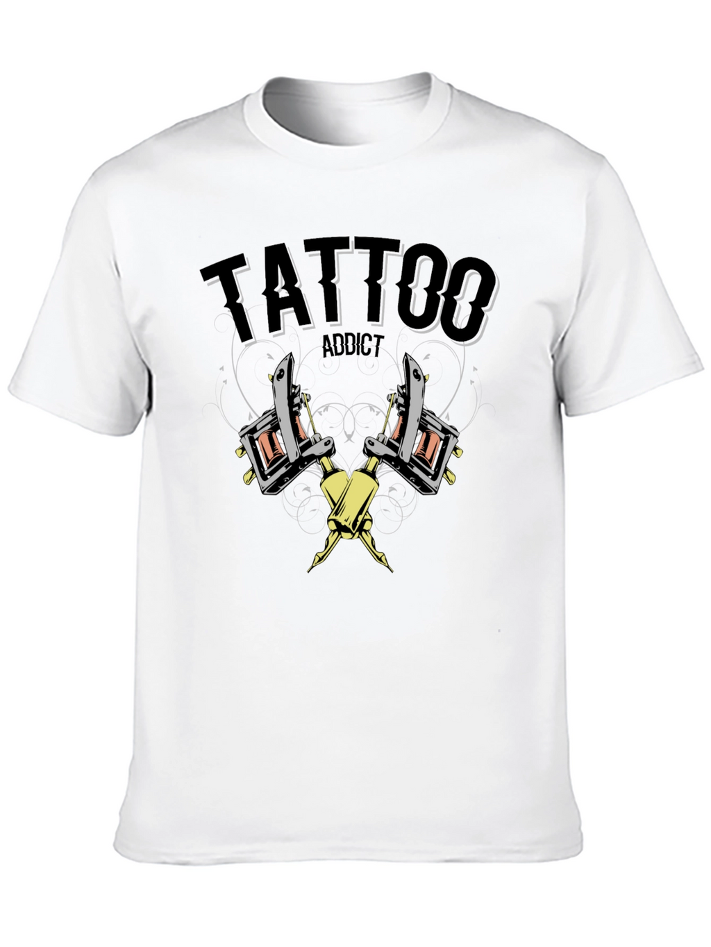 Tattoo Addict Black T-Shirt