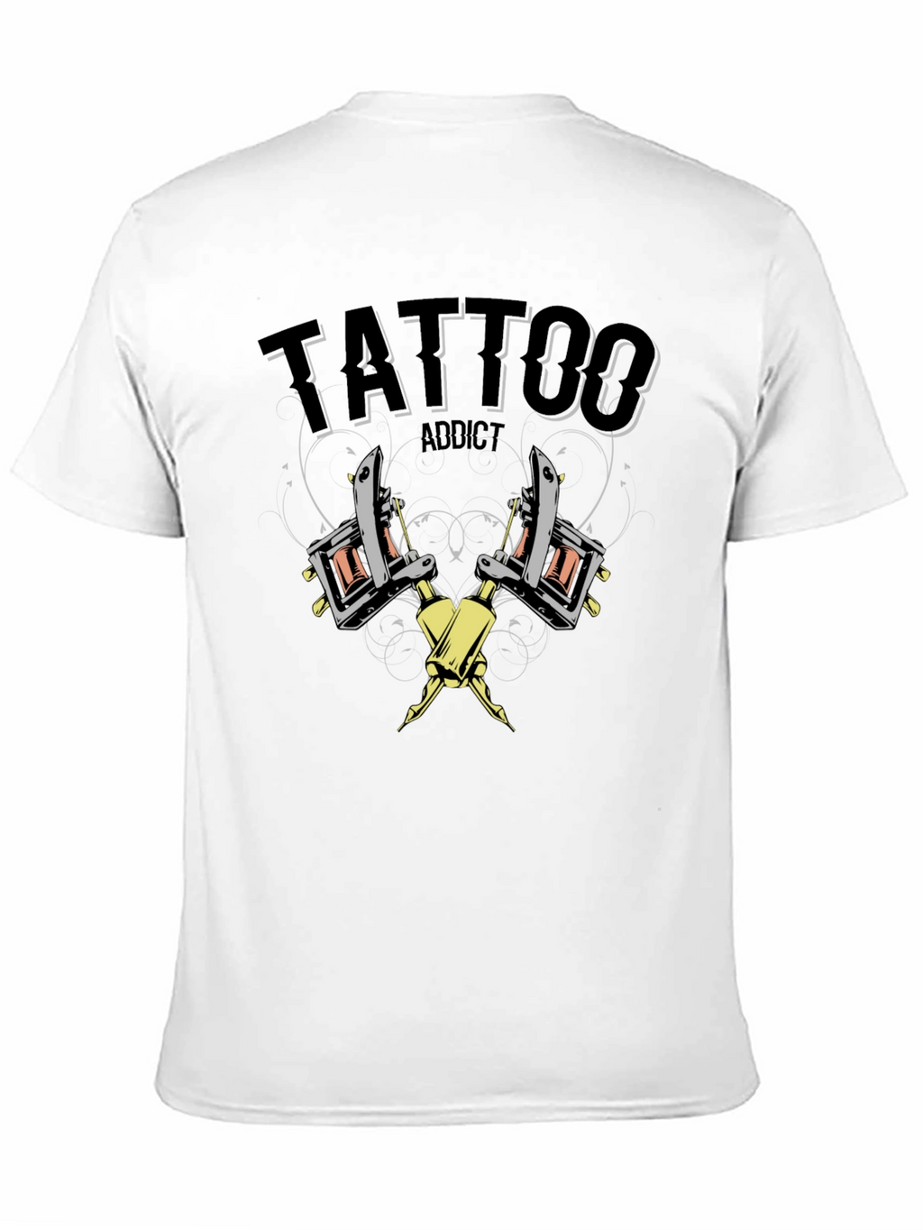Tattoo Addict Black T-Shirt