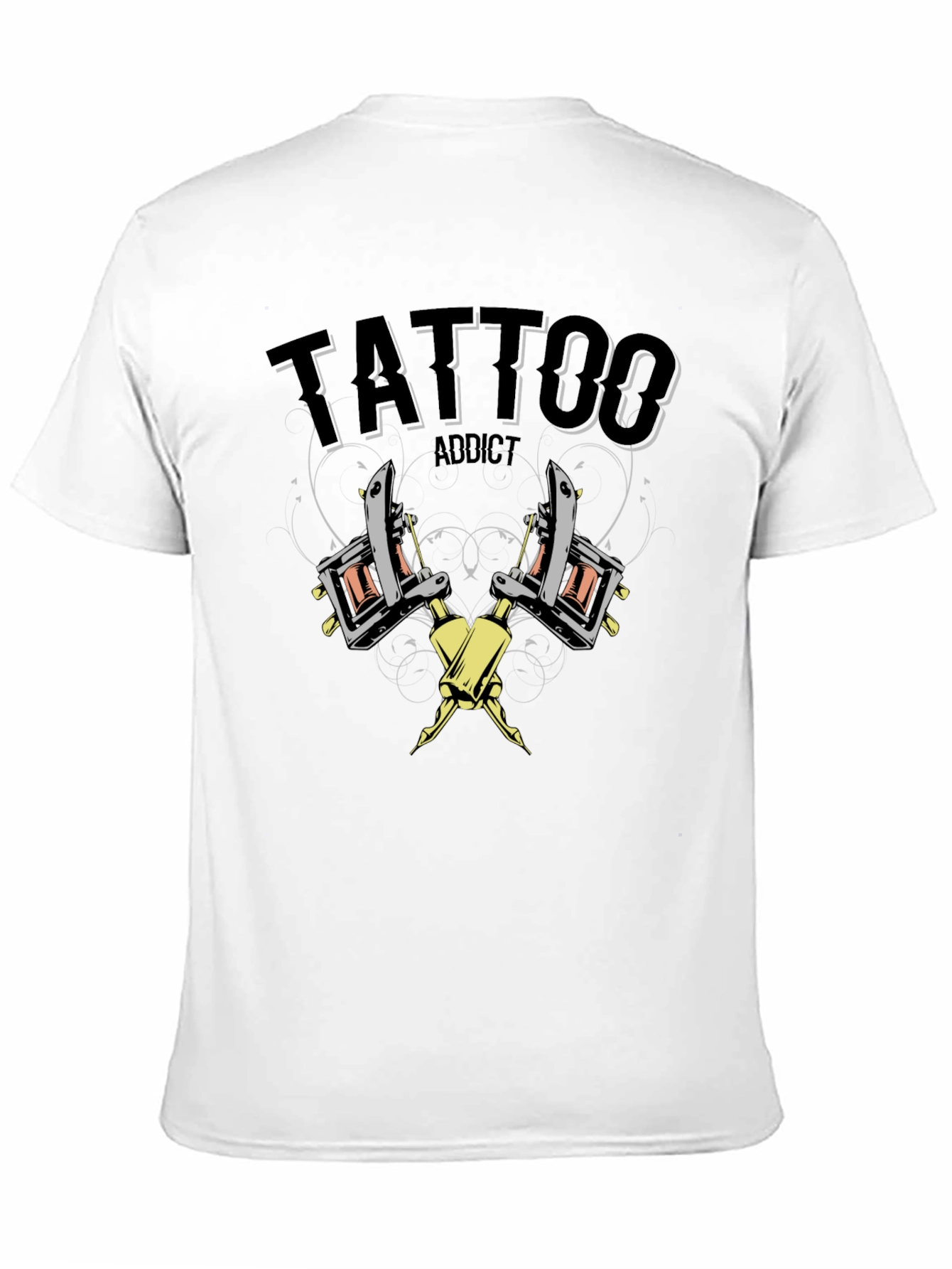 Tattoo Addict Black T-Shirt