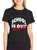 Schools Out Forever Black T-Shirt
