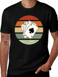 Ace Cards Sunset Graphic T-Shirt