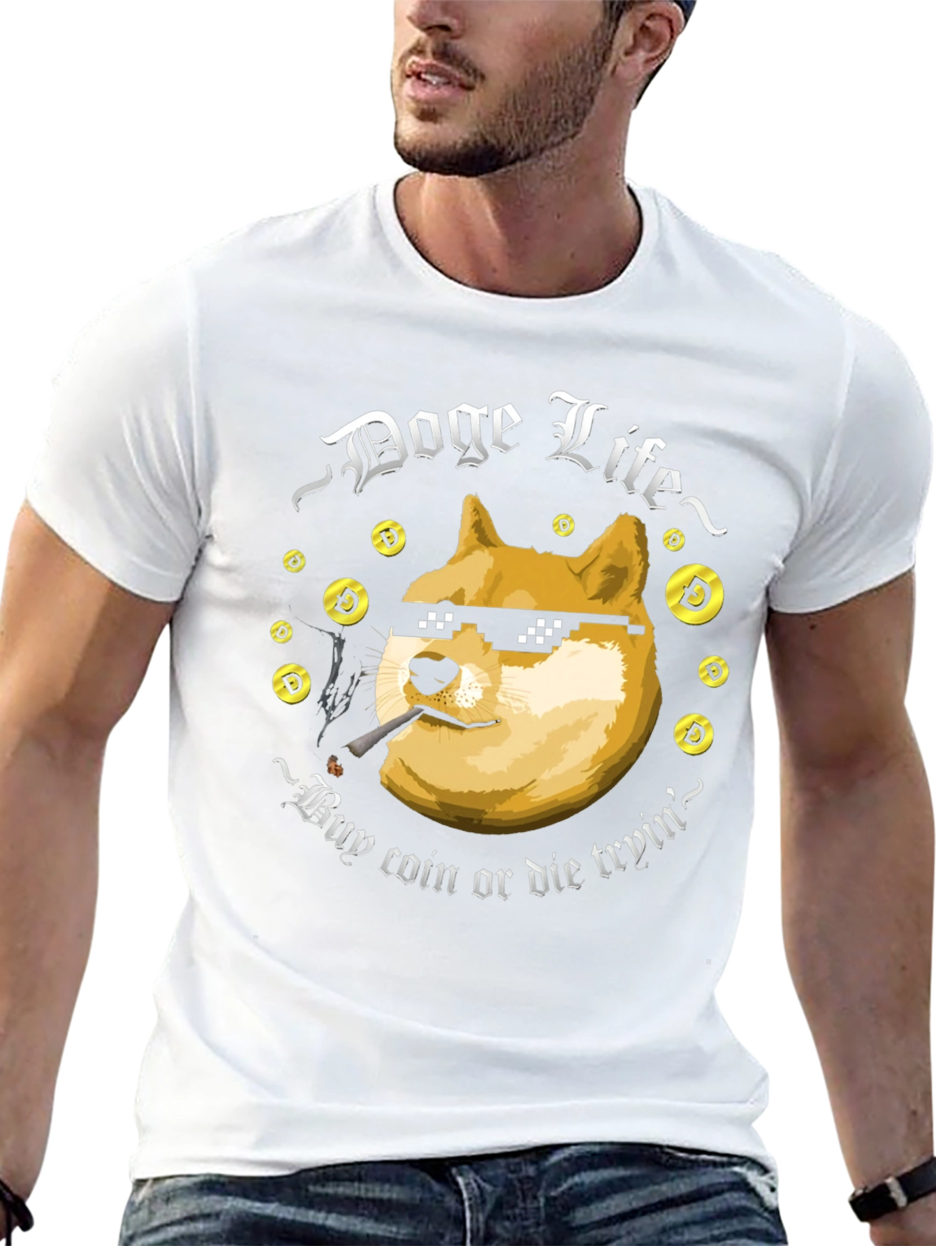 Doge Life T-Shirt - Buy Coin or Die Tryin