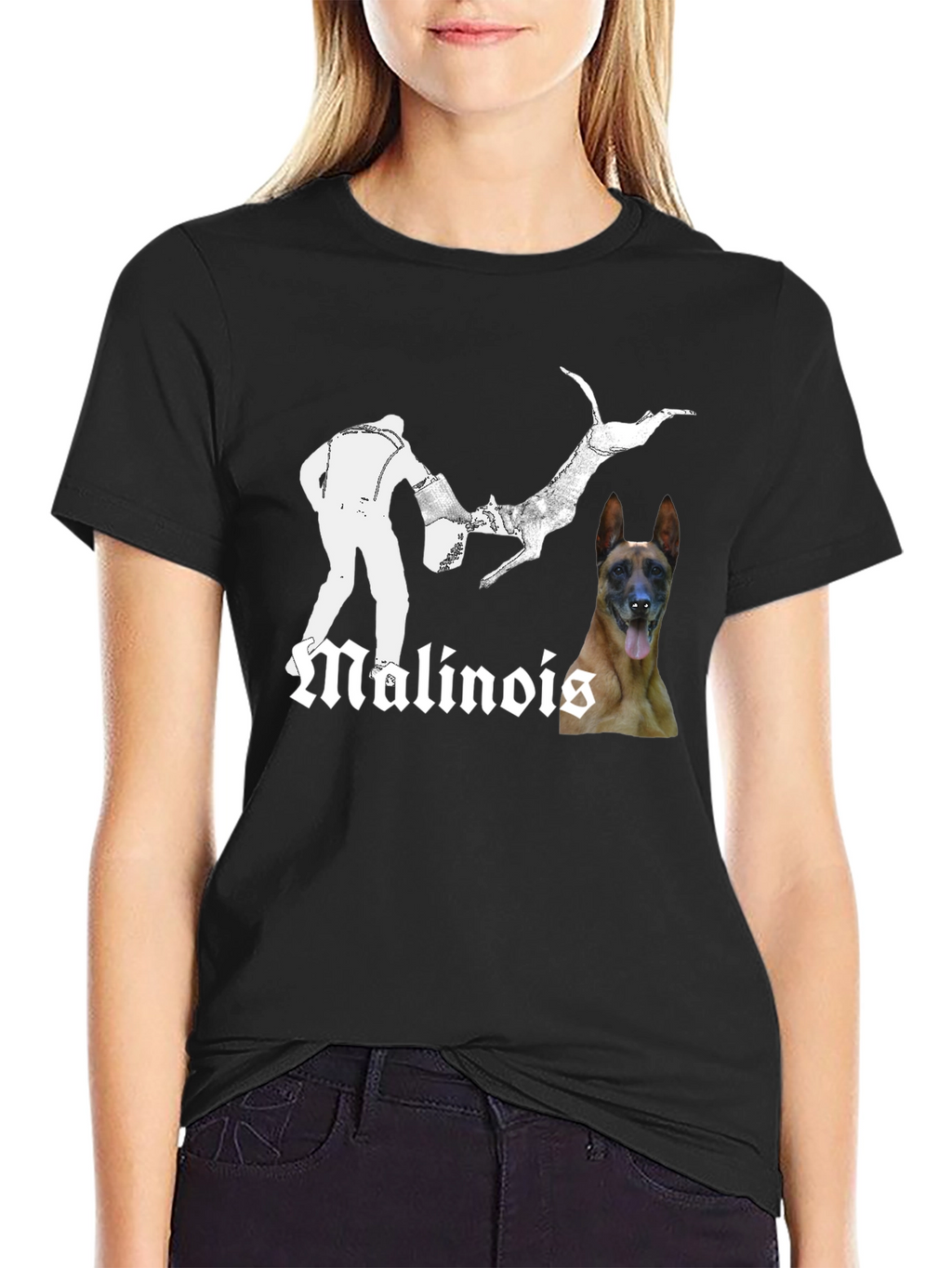 Malinois Dog T-Shirt: Protection Dog Training Tee