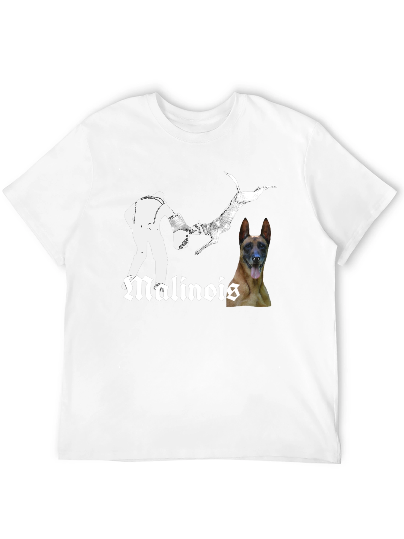 Malinois Dog T-Shirt: Protection Dog Training Tee