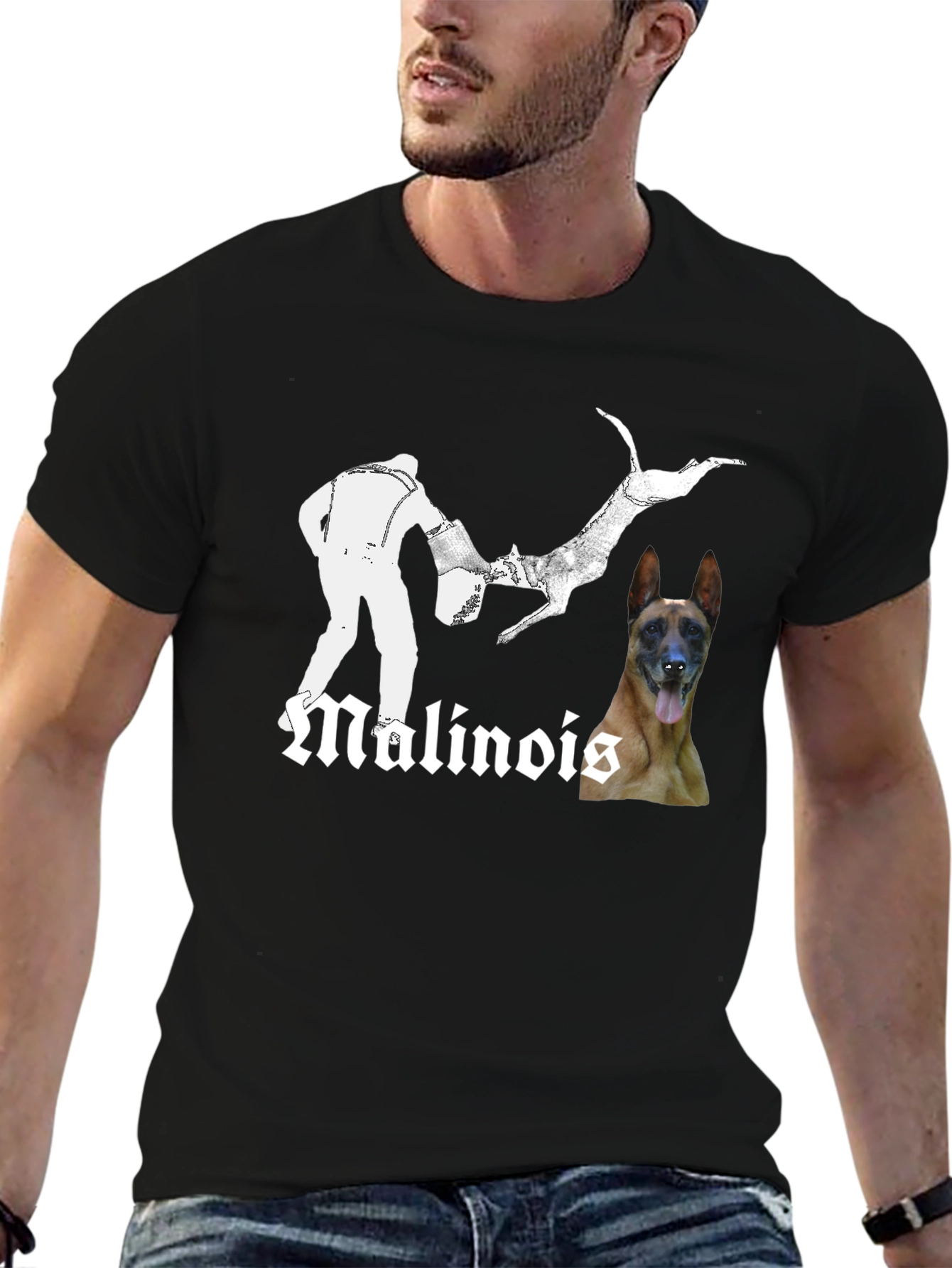 Malinois Dog T-Shirt: Protection Dog Training Tee