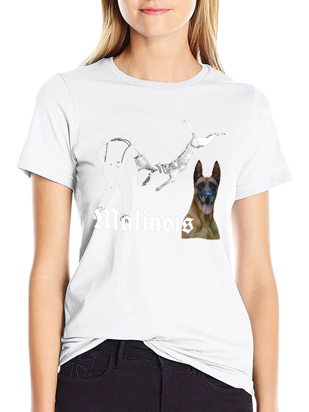 Malinois Dog T-Shirt: Protection Dog Training Tee