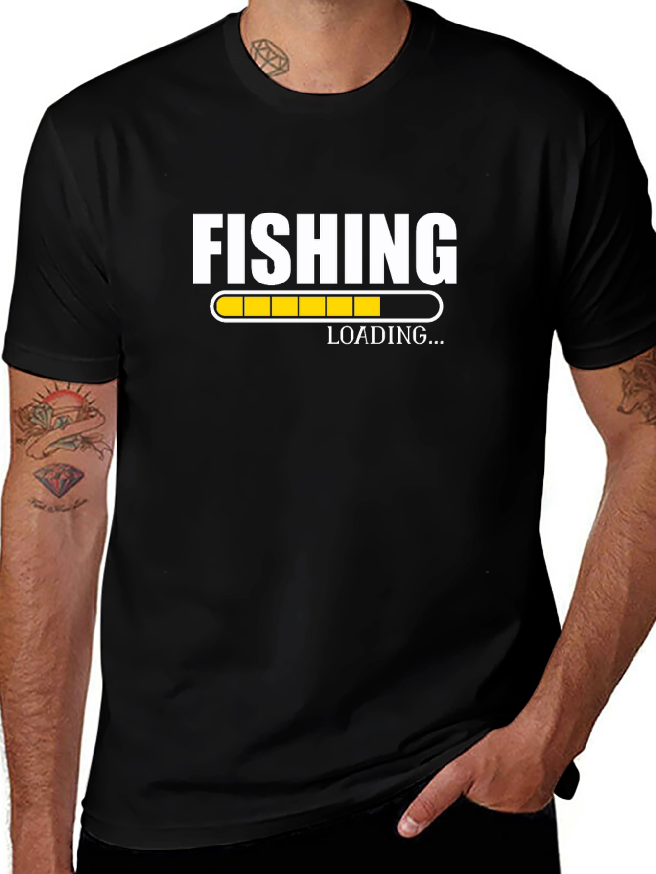 Fishing Loading T-Shirt | Angler Humor Tee