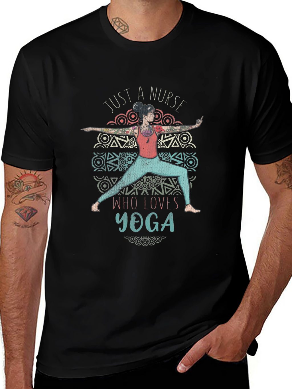 Nurse Yoga T-Shirt - Relaxed Fit