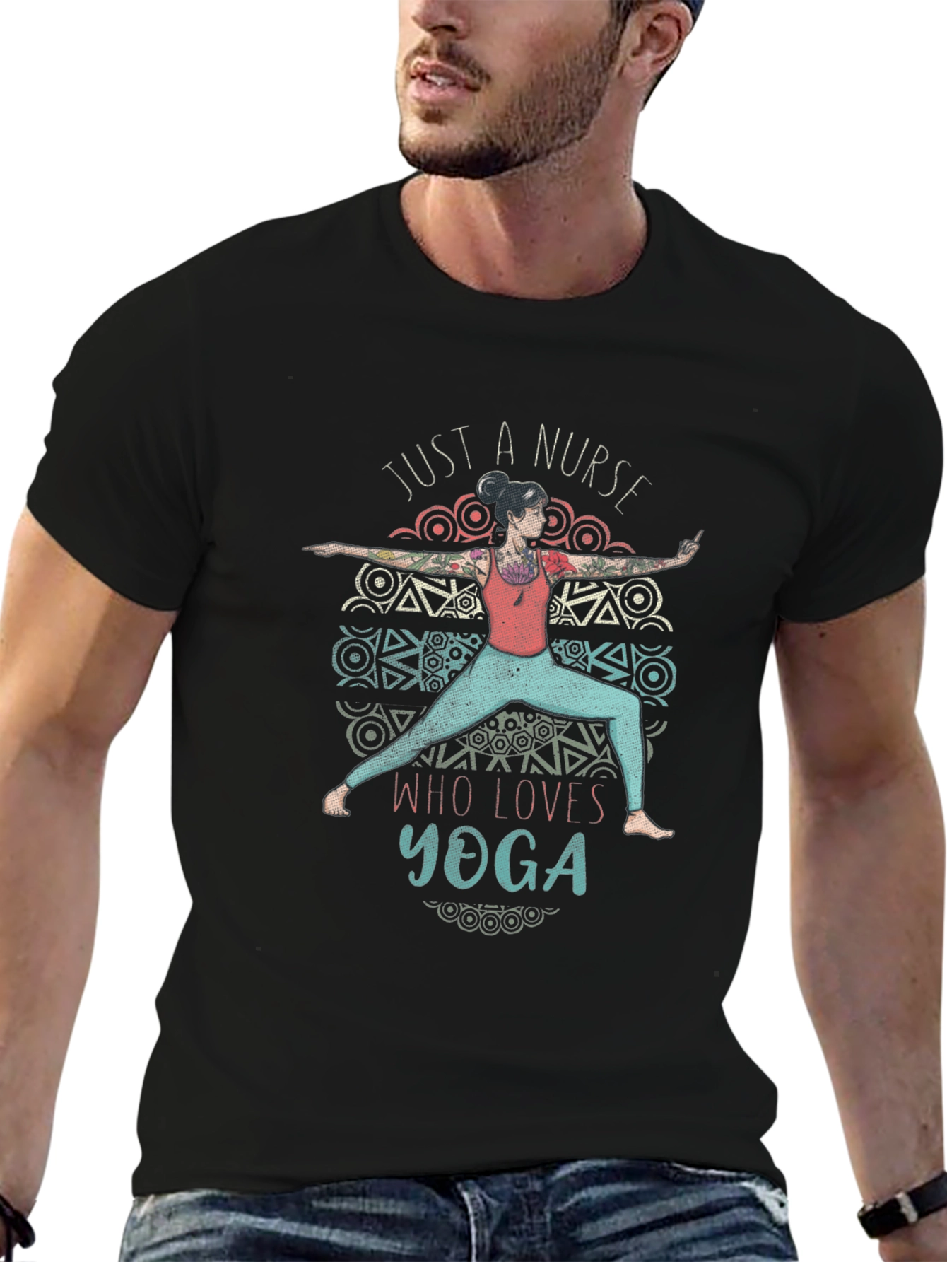 Nurse Yoga T-Shirt - Relaxed Fit