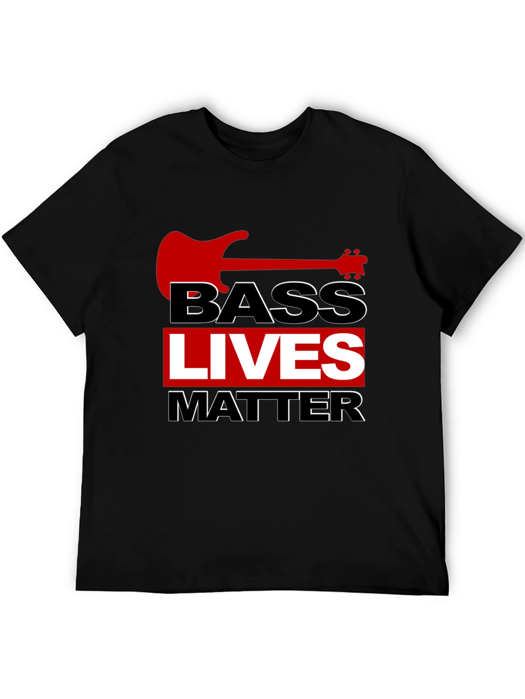 Bass Lives Matter Graphic Tee - Music Lovers T-Shirt