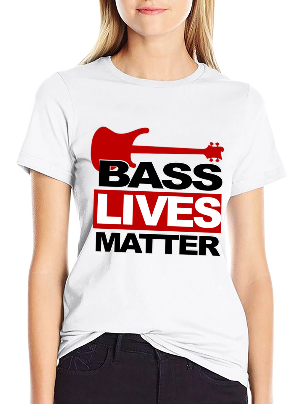 Bass Lives Matter Graphic Tee - Music Lovers T-Shirt
