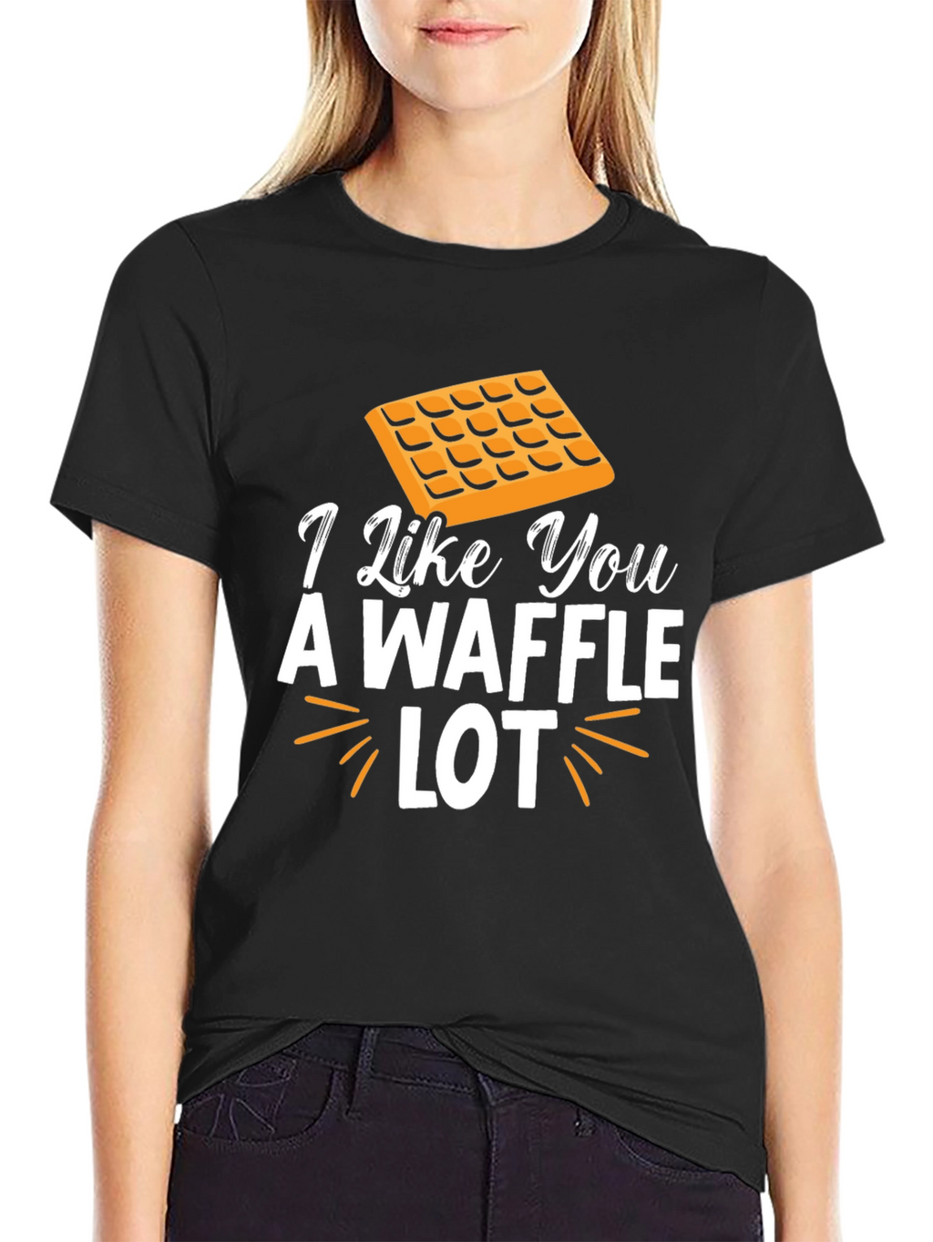I Like You A Waffle Lot Novelty T-Shirt