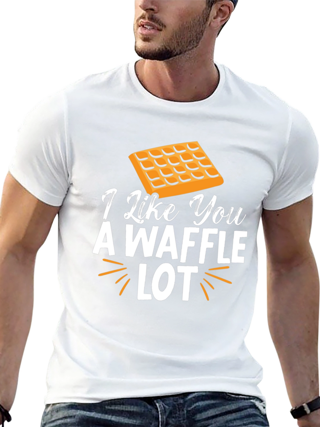 I Like You A Waffle Lot Novelty T-Shirt
