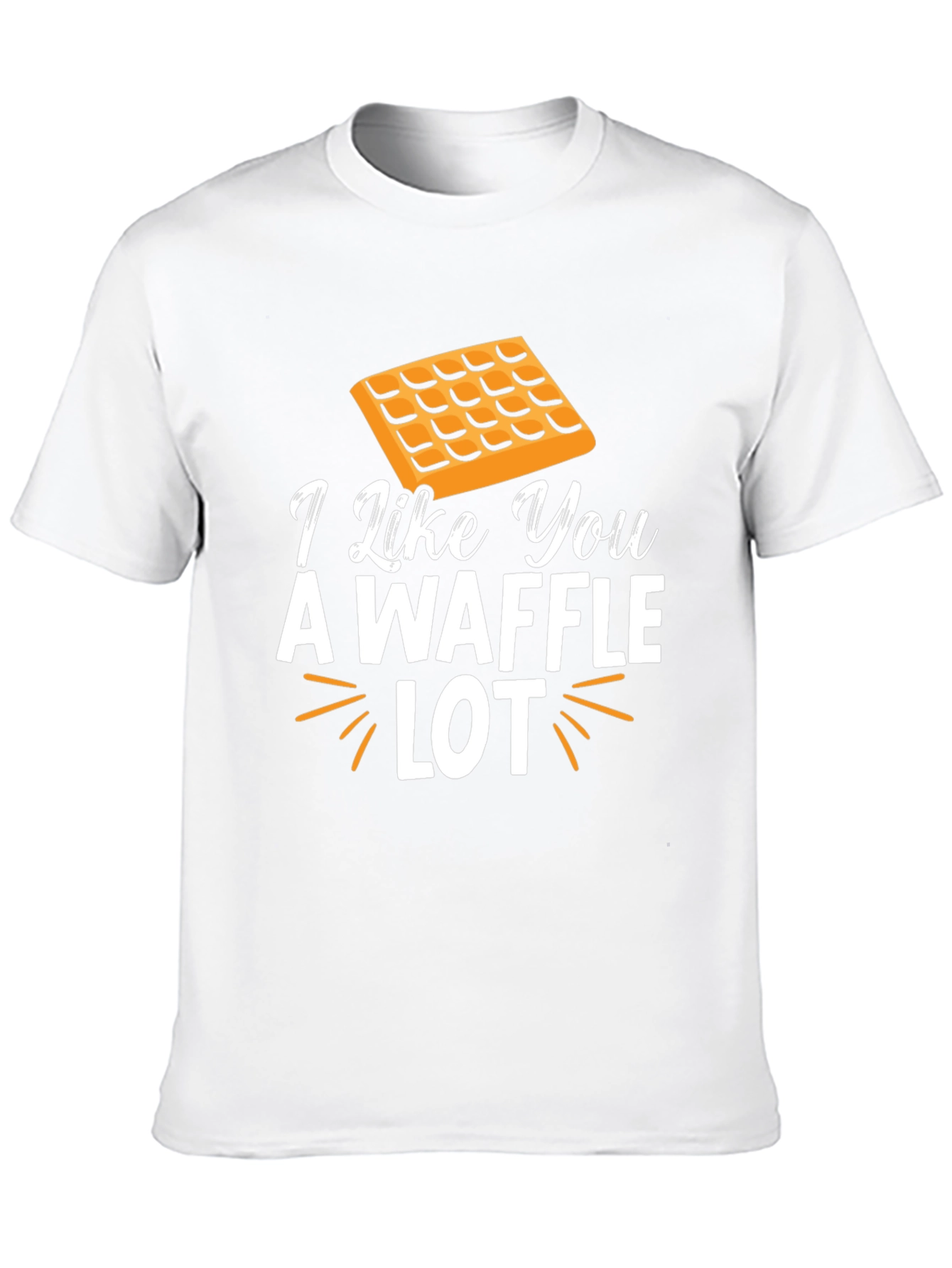 I Like You A Waffle Lot Novelty T-Shirt