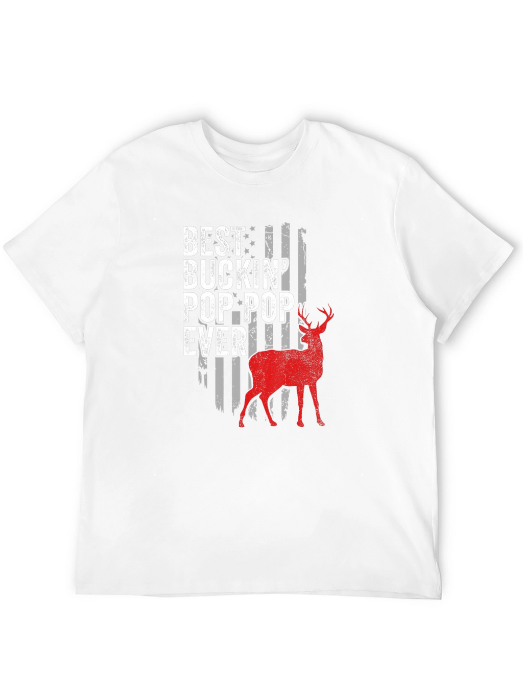Best Buckin Pop-Pop Ever Deer Hunting T-Shirt