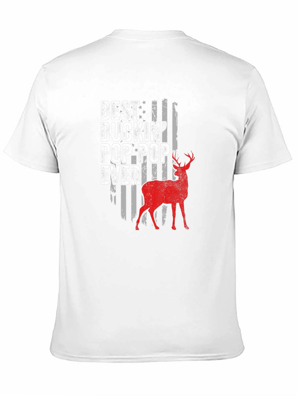Best Buckin Pop-Pop Ever Deer Hunting T-Shirt