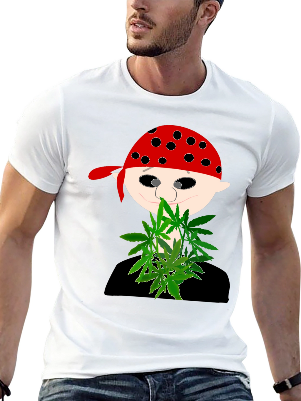 Cannabis Pirate Graphic Tee