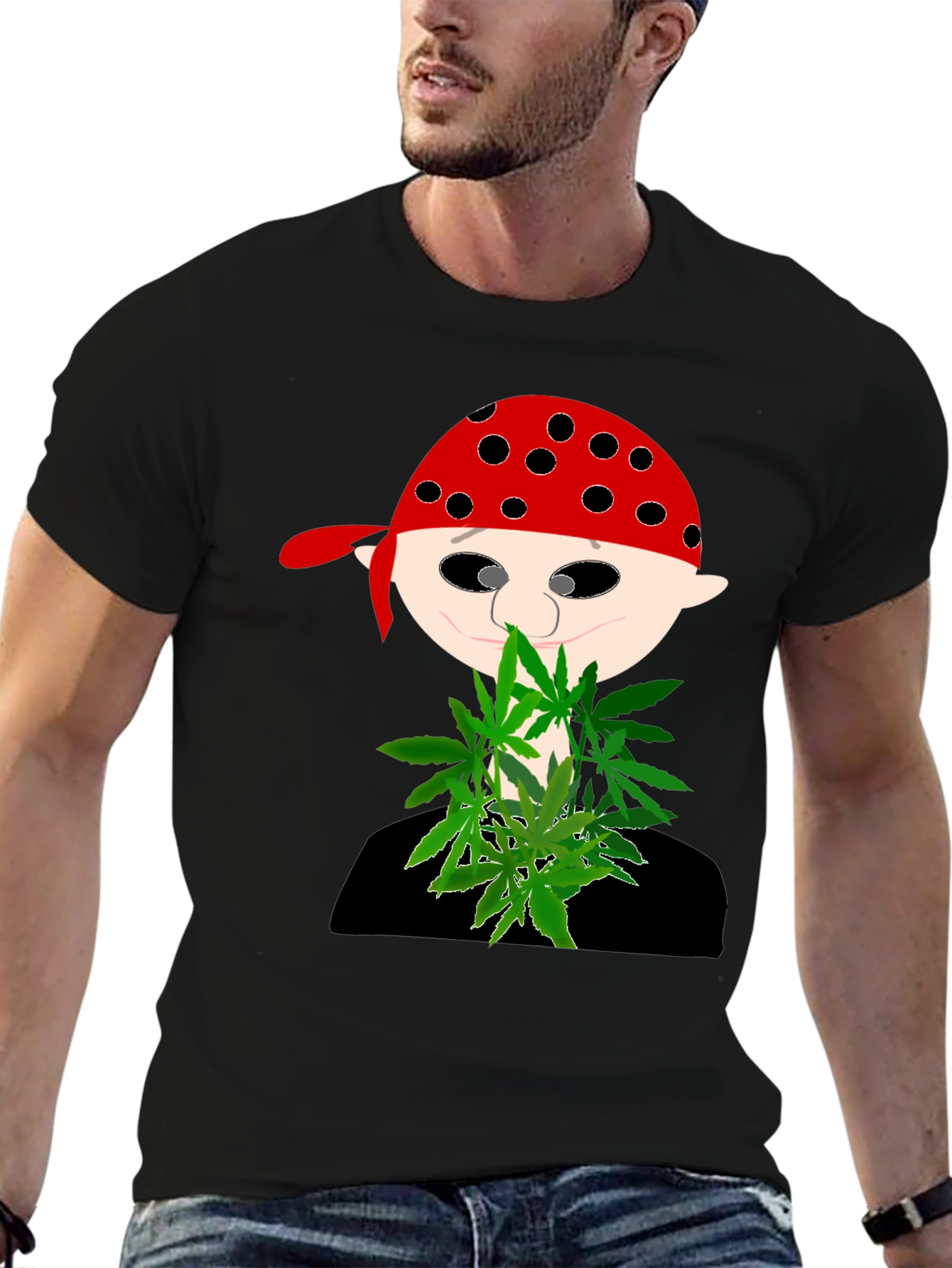 Cannabis Pirate Graphic Tee
