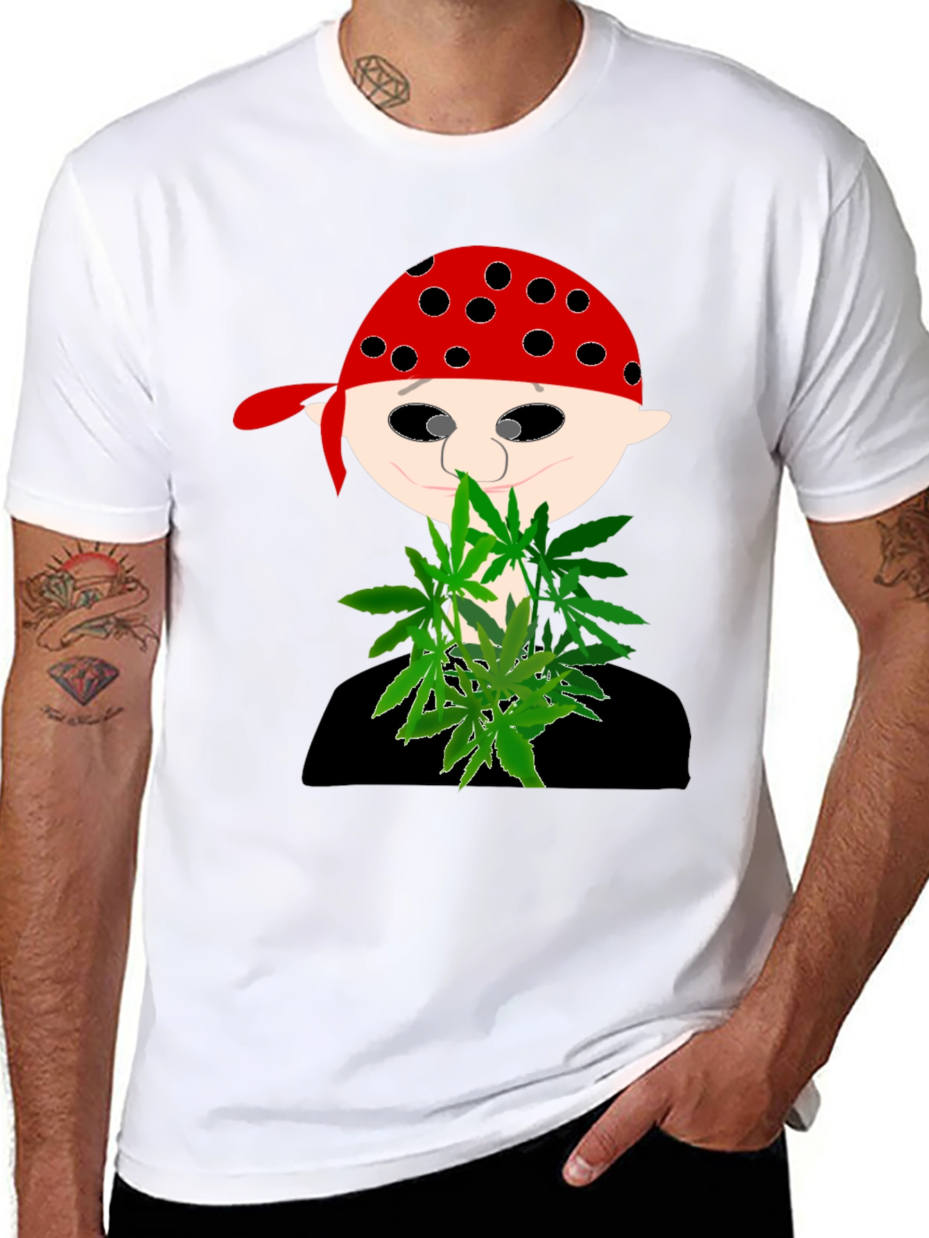 Cannabis Pirate Graphic Tee