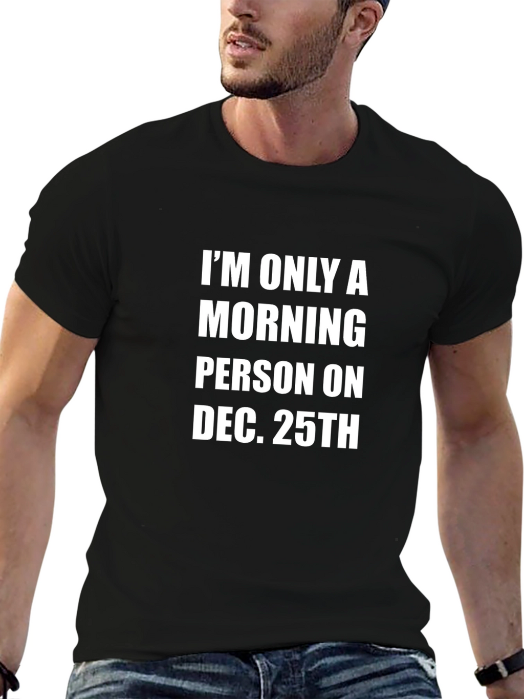 Funny Christmas Morning Person T-Shirt