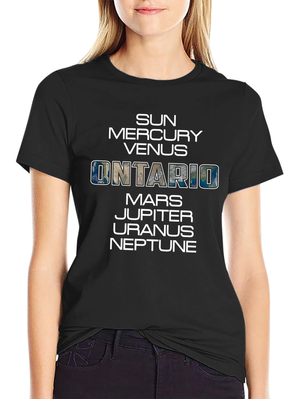 Ontario T-Shirt Planetary Theme