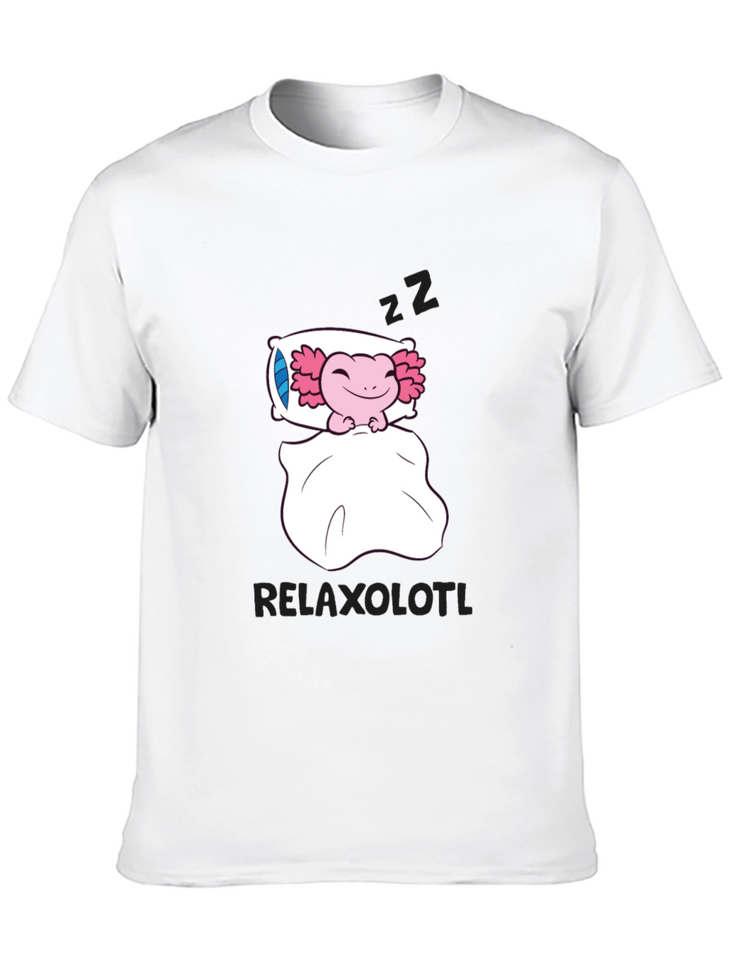 Relaxolotl T-Shirt: Sleepy Axolotl Design