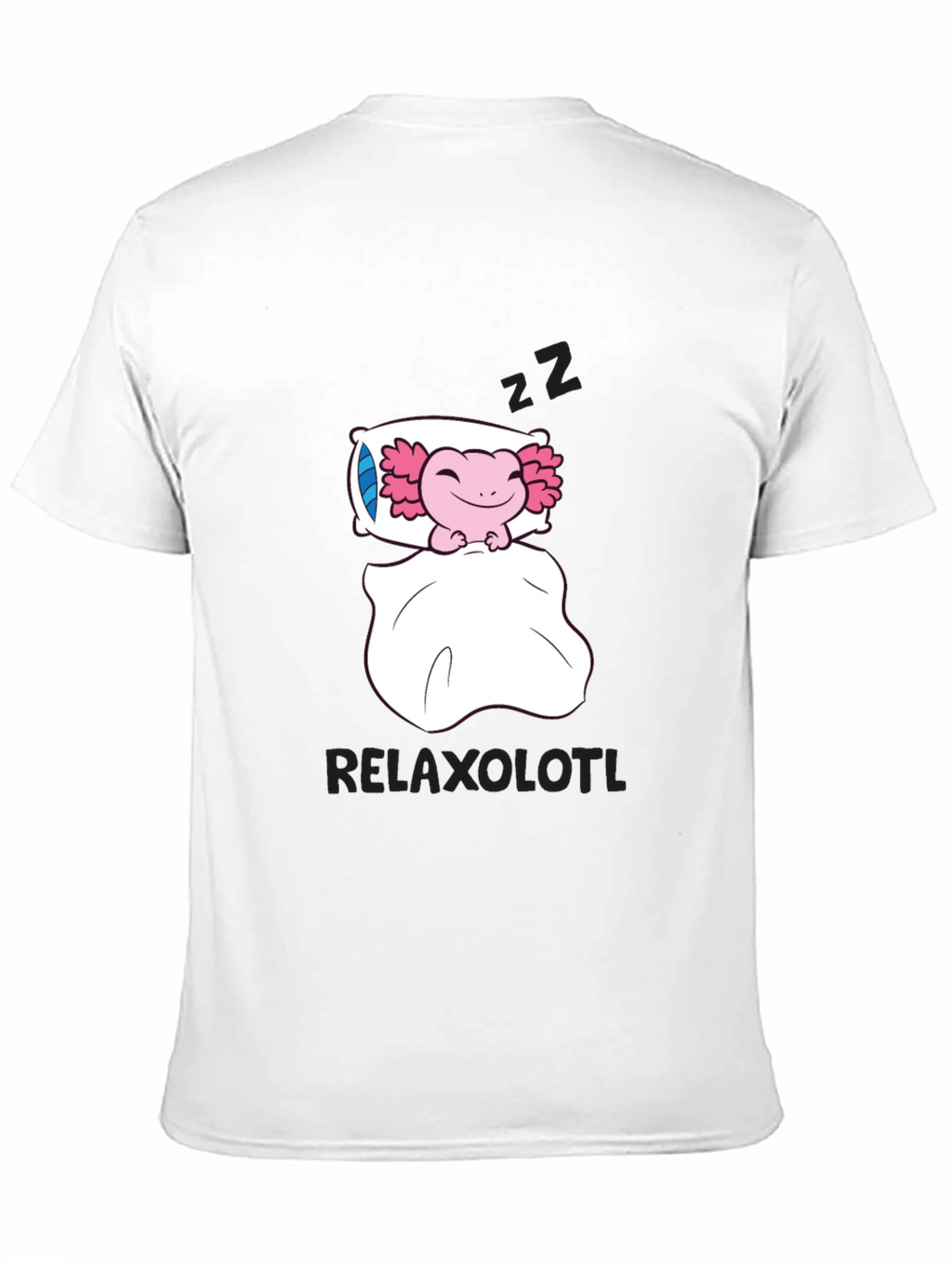 Relaxolotl T-Shirt: Sleepy Axolotl Design
