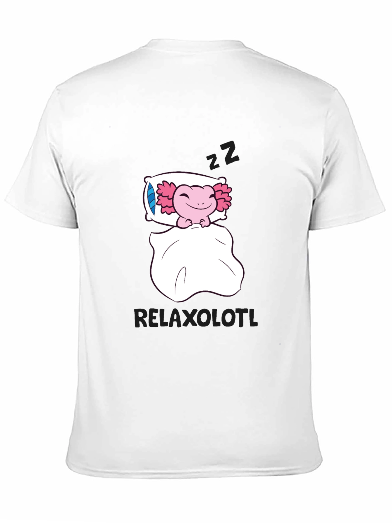 Relaxolotl T-Shirt: Sleepy Axolotl Design
