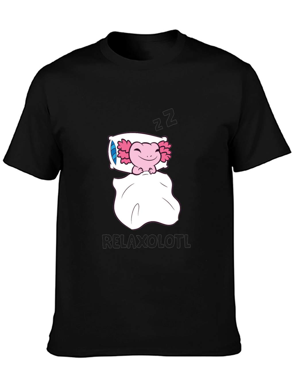 Relaxolotl T-Shirt: Sleepy Axolotl Design