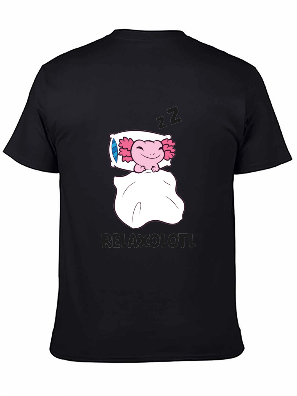 Relaxolotl T-Shirt: Sleepy Axolotl Design