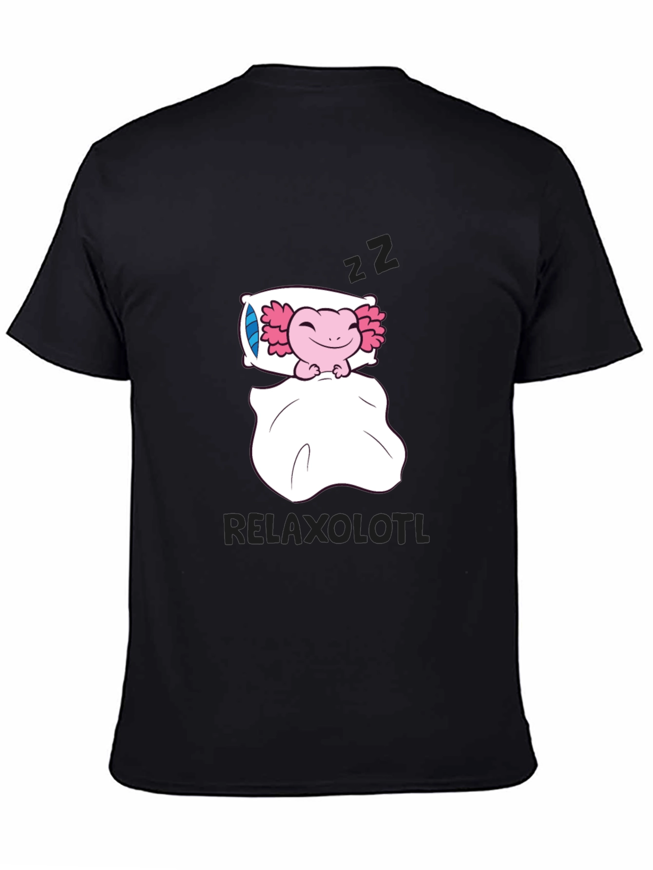 Relaxolotl T-Shirt: Sleepy Axolotl Design