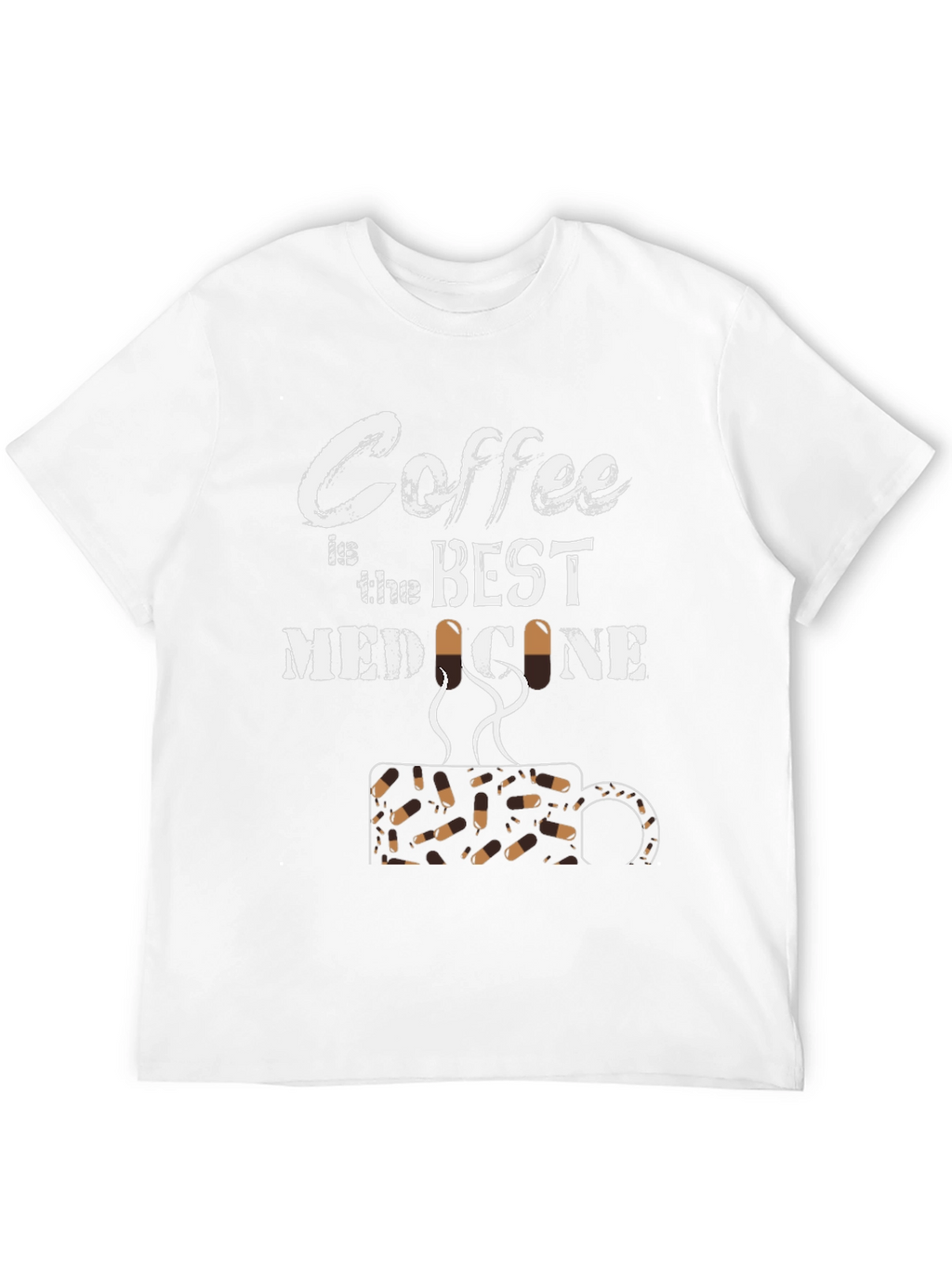 Coffee is the Best Medicine Graphic T-Shirt