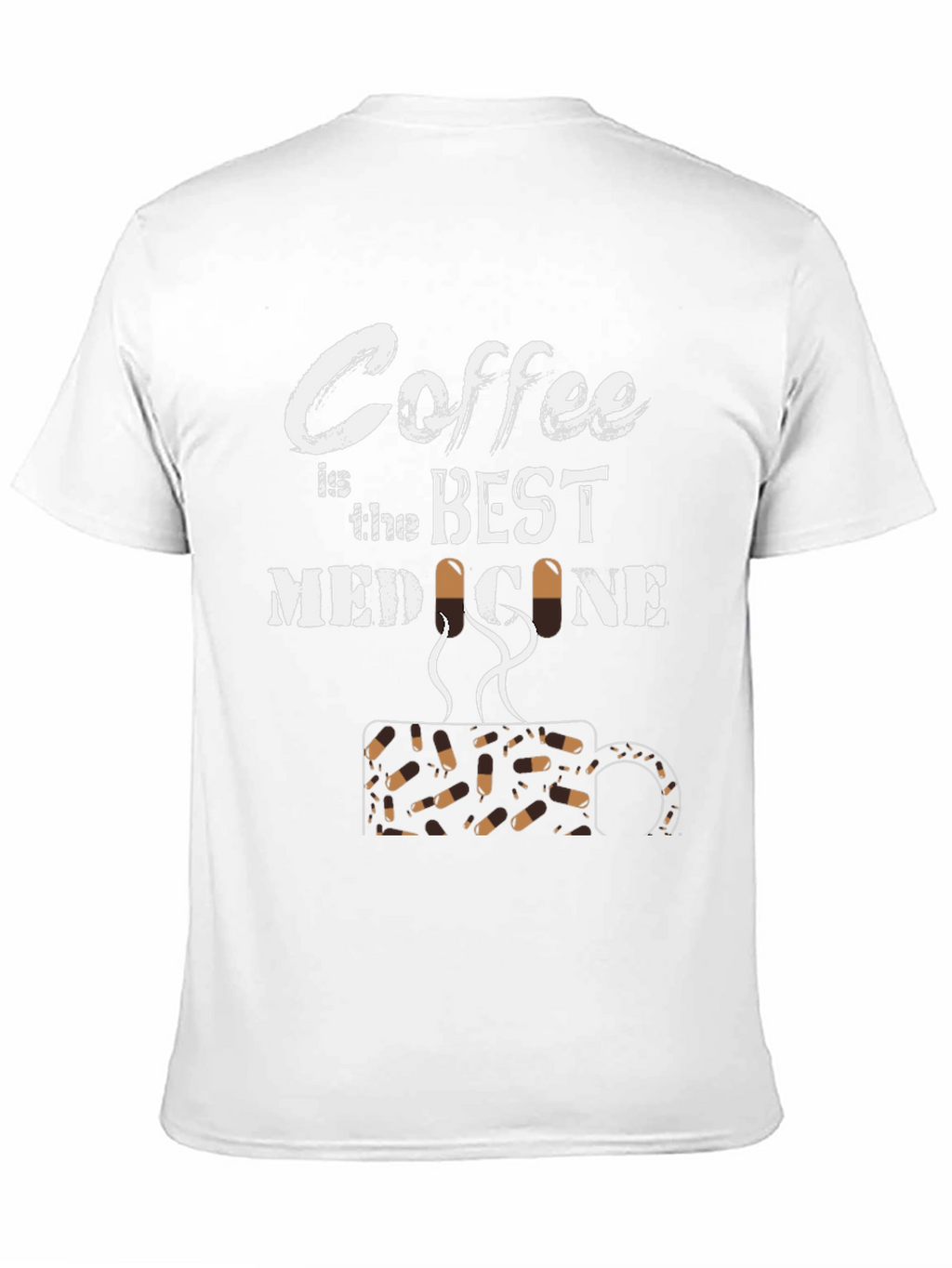 Coffee is the Best Medicine Graphic T-Shirt
