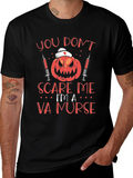VA Nurse Halloween Pumpkin T-Shirt