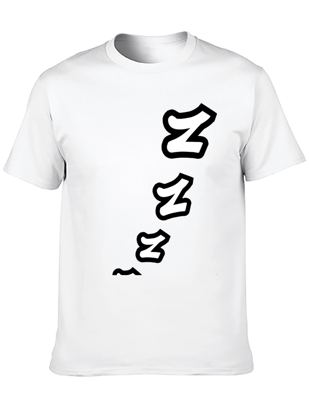 Snoozing Sleepy Graphic Tee - Black Cotton T-Shirt