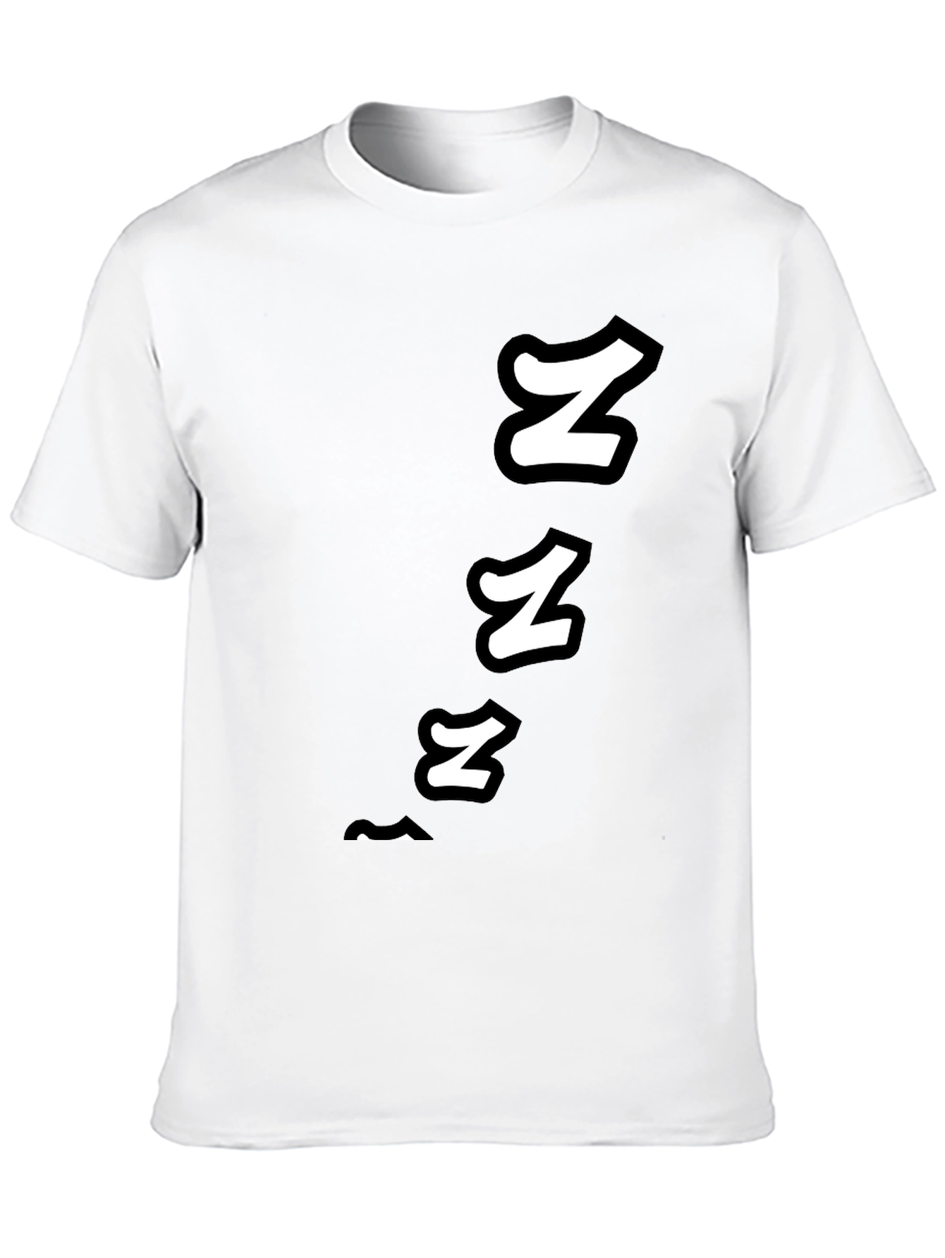 Snoozing Sleepy Graphic Tee - Black Cotton T-Shirt