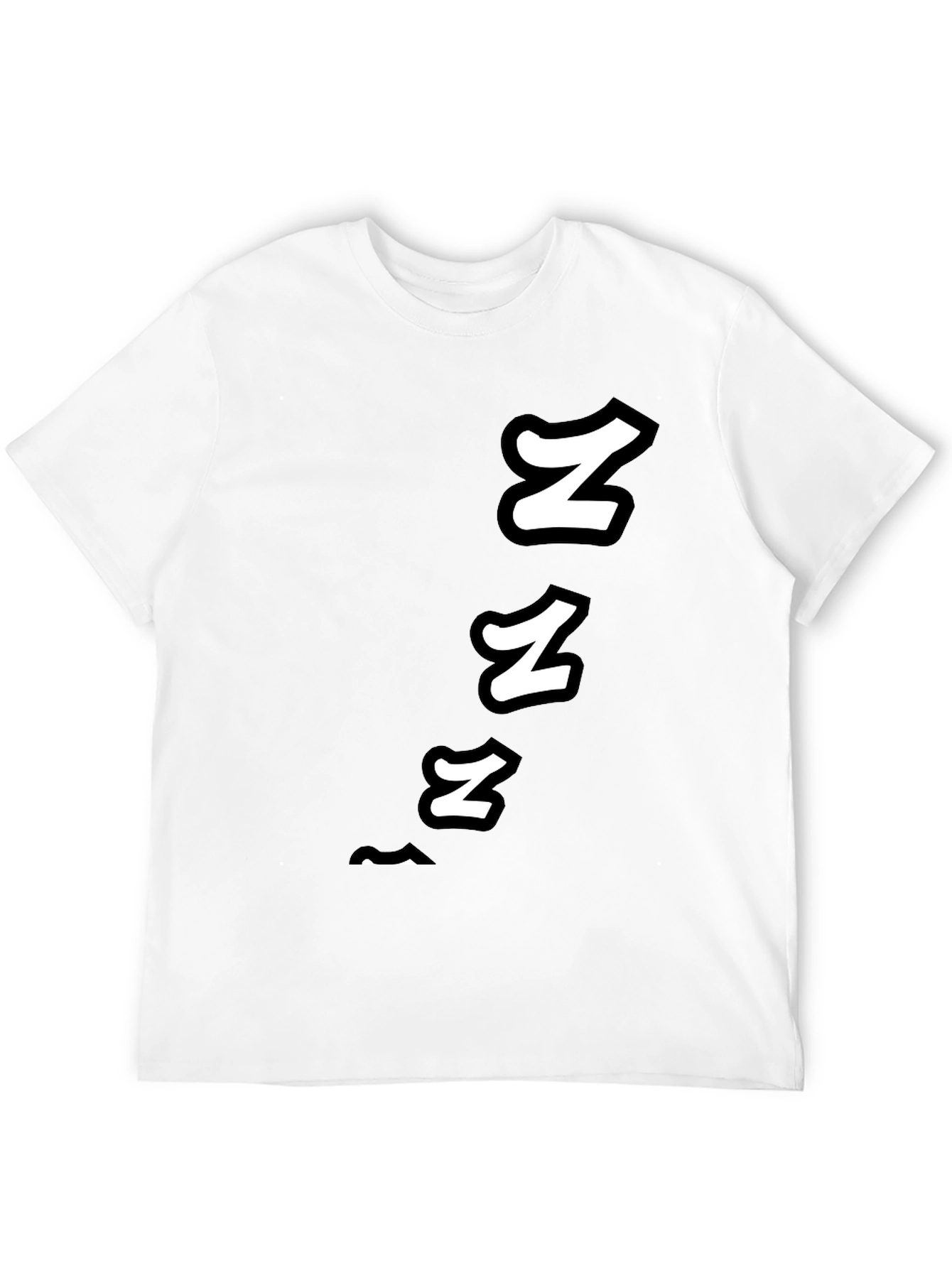 Snoozing Sleepy Graphic Tee - Black Cotton T-Shirt