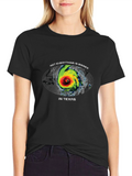 Texas Hurricane Graphic Tee - Not Everything is Bigger!