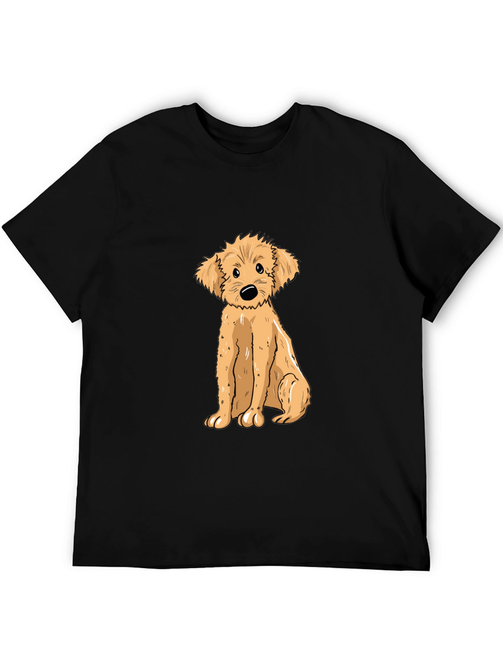 Cute Puppy Graphic Tee - Soft Cotton T-Shirt