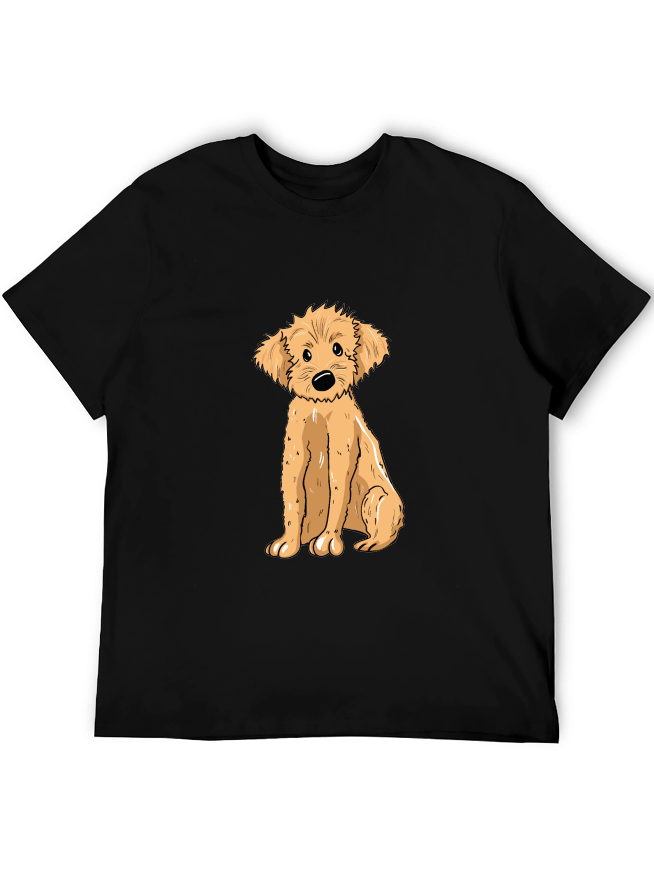 Cute Puppy Graphic Tee - Soft Cotton T-Shirt