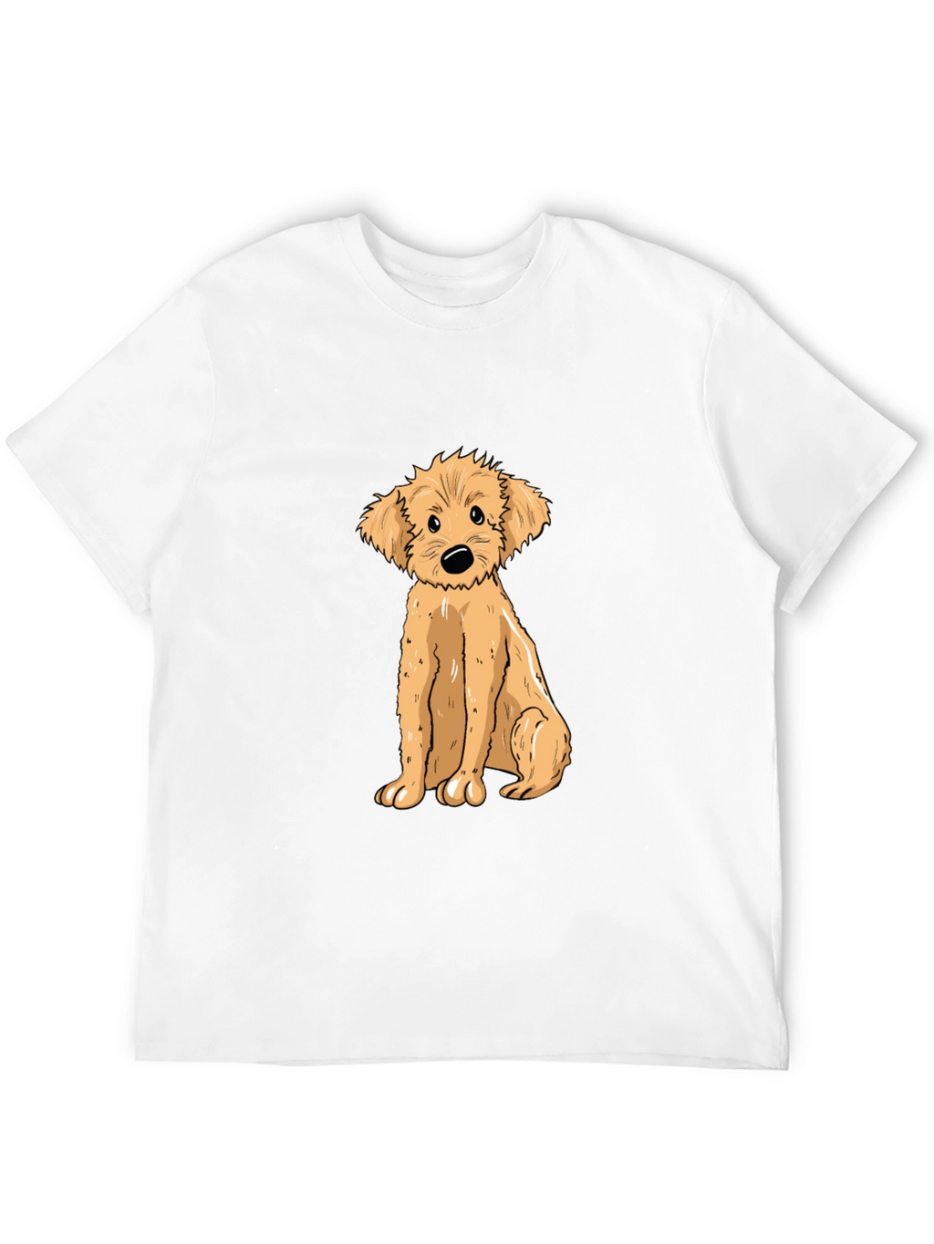 Cute Puppy Graphic Tee - Soft Cotton T-Shirt