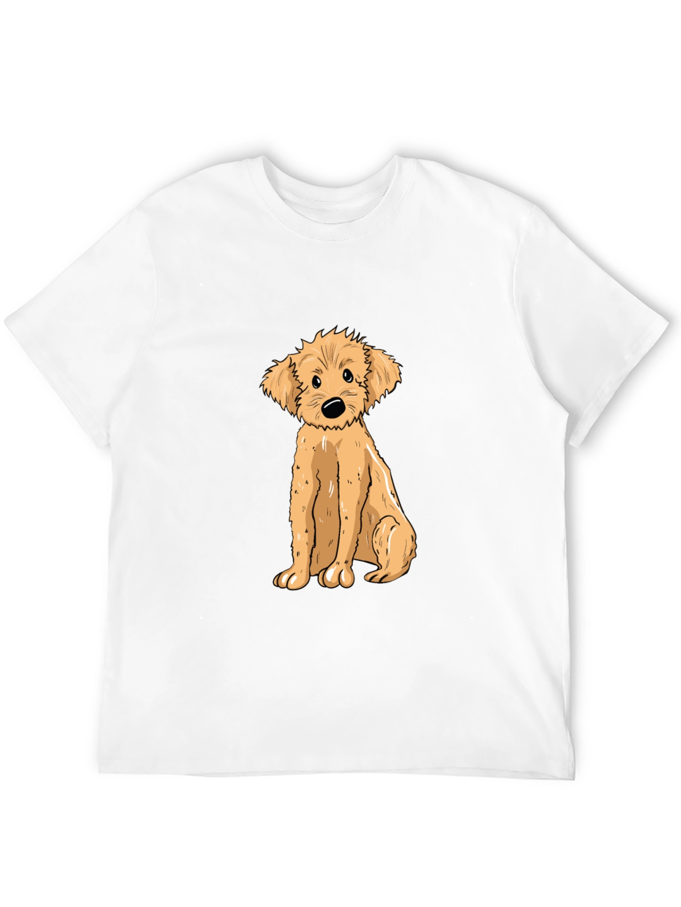 Cute Puppy Graphic Tee - Soft Cotton T-Shirt