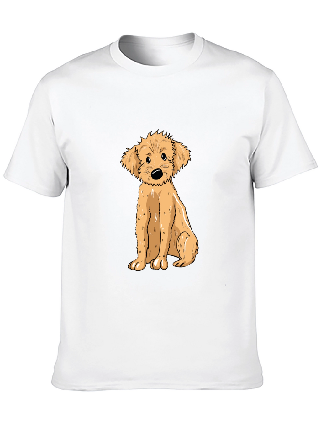 Cute Puppy Graphic Tee - Soft Cotton T-Shirt